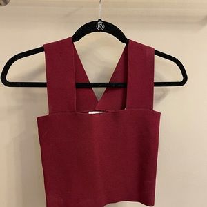 LF stores bandage style crop top